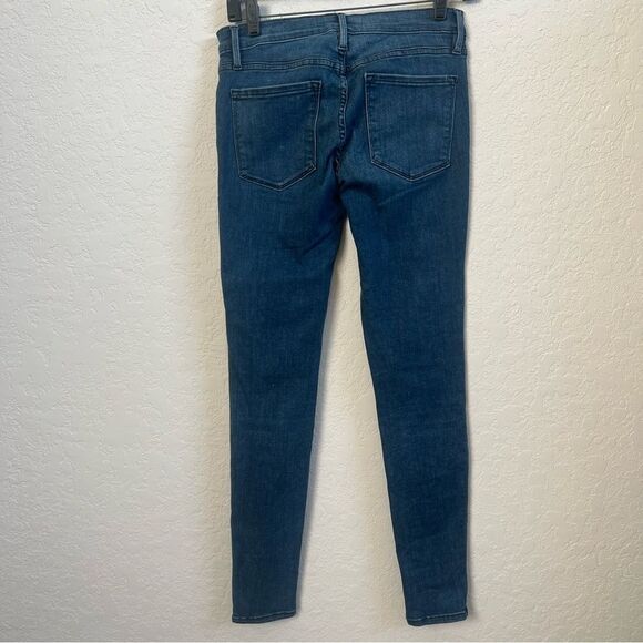 FRAME Denim Women’s Size 26 Skinny Mid-rise Jean in FallBrooke - Picture 3 of 6